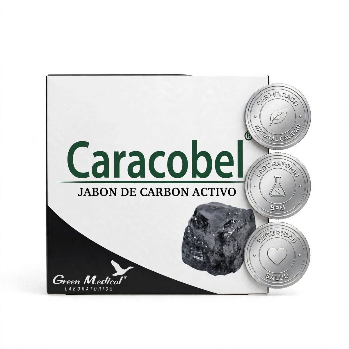 Pack x 2 Jabones Carbón Activo -CARACOBEL