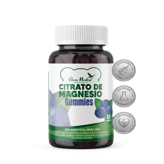 Citrato de Magnesio Gummies - 60 gomitas